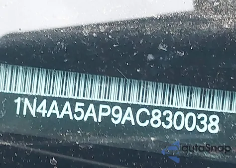 2010 Nissan Maxima 3.5 Sv z USA, uszkodzony, nr VIN 1N4AA5AP9AC830038